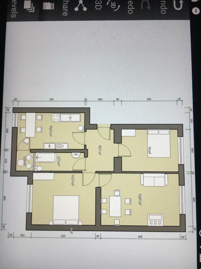 Ferienwohnung In Erfurt Mit Kleinem Balkon, 2 Schlafzimmer Ngoại thất bức ảnh